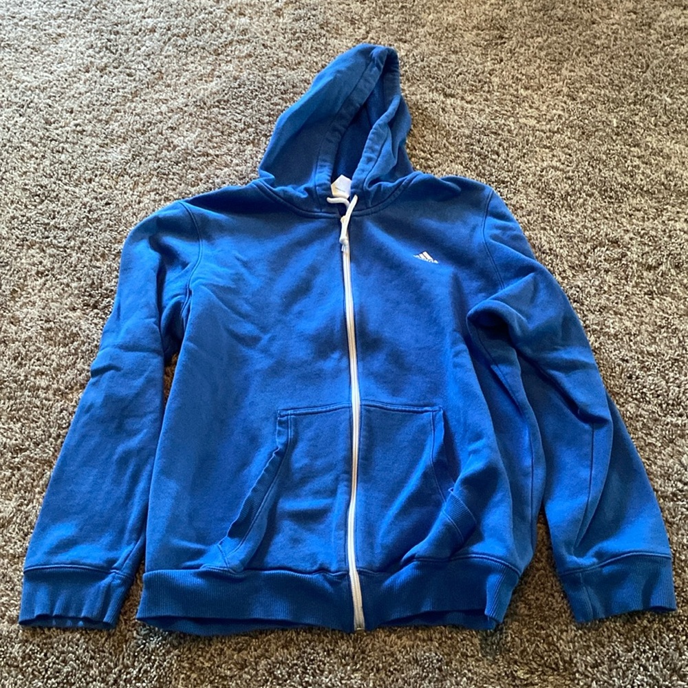 Adidas sweatshirt jacket